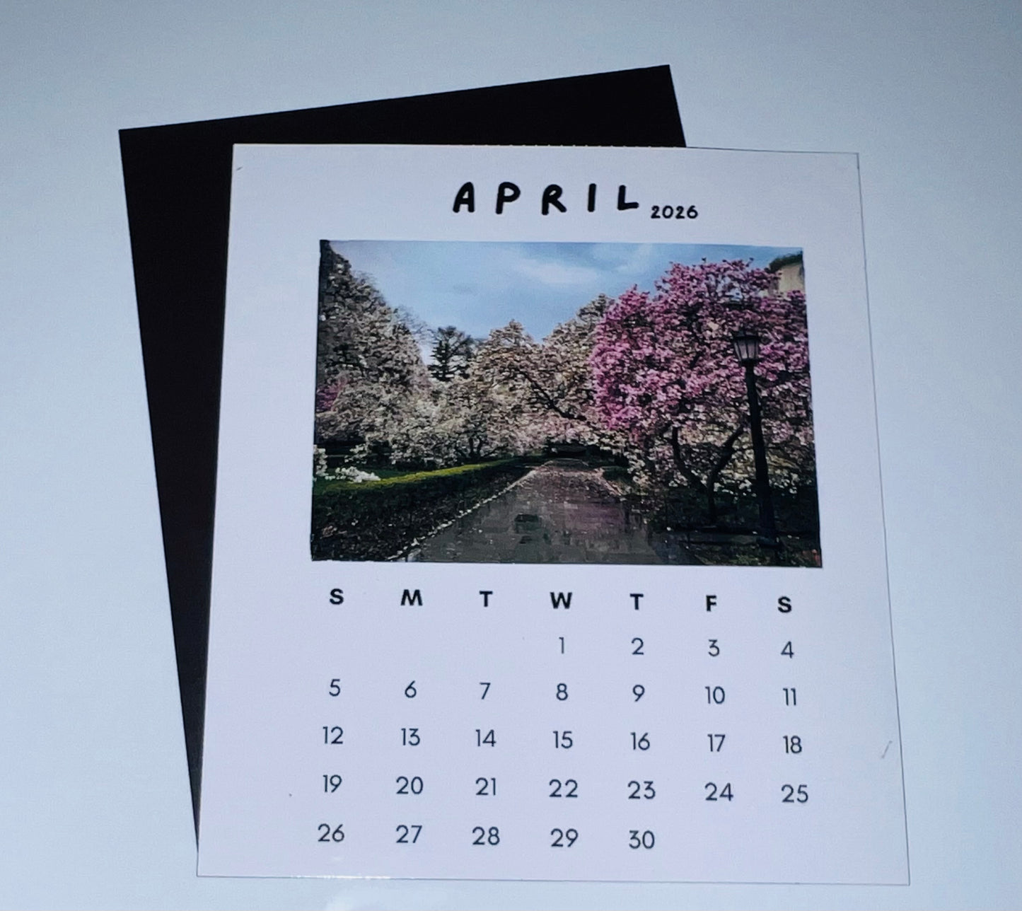 12-Month Personalized Photo Magnet Calendar